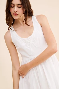 Rachel Antonoff Eliana Bow Appliqué Mini Dress