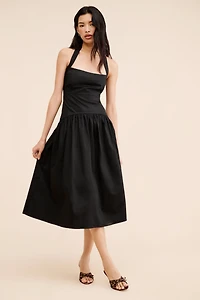 BHLDN Zetta Drop-Waist Midi Dress