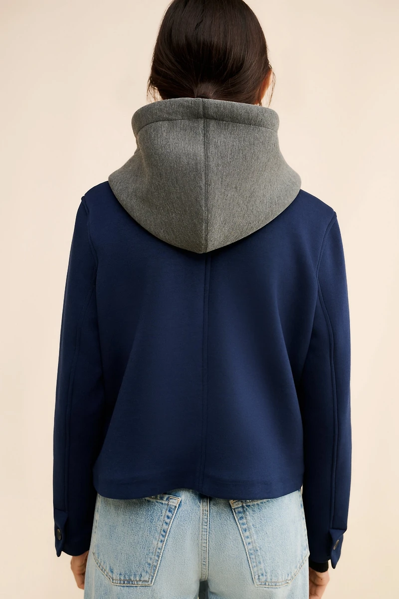 Maeve Twofer Hooded Peacoat