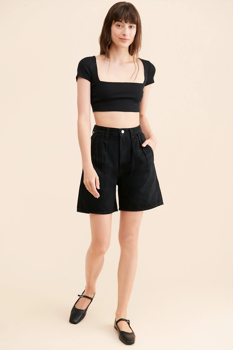 Citizens of Humanity Maritzy Pleated Short