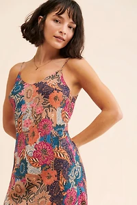 Kachel Floral Bias Slip Dress