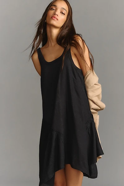 Daily Practice by Anthropologie Asymmetrical Flounce Dress