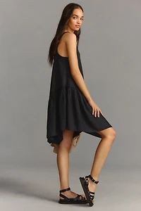Daily Practice by Anthropologie Asymmetrical Flounce Dress