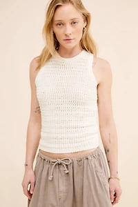 Madewell Portman Crochet Tank Top