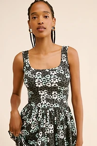 Marimekko Dekadi Unikko Jersey Midi Dress