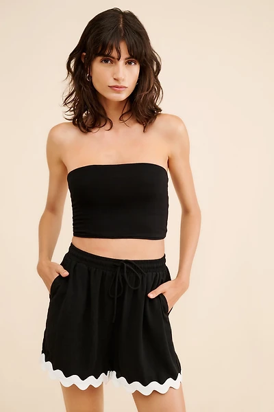 Love + Harmony Majus Scalloped Shorts