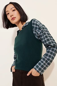 Alex Mill Erin Cashmere Sweater Vest