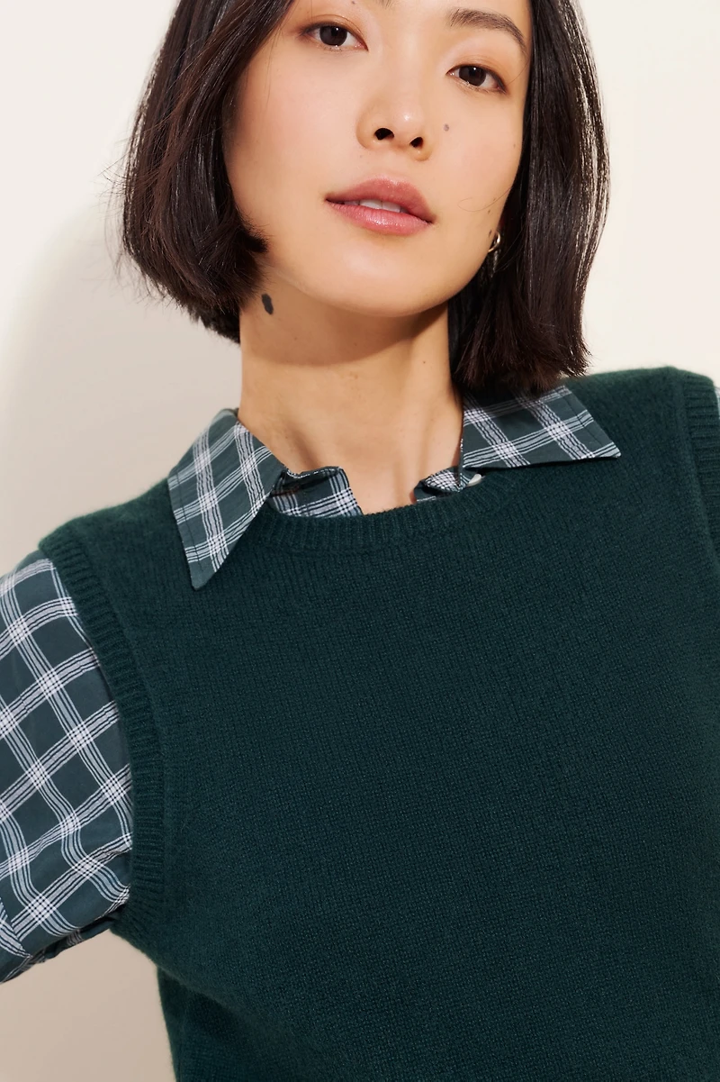 Alex Mill Erin Cashmere Sweater Vest