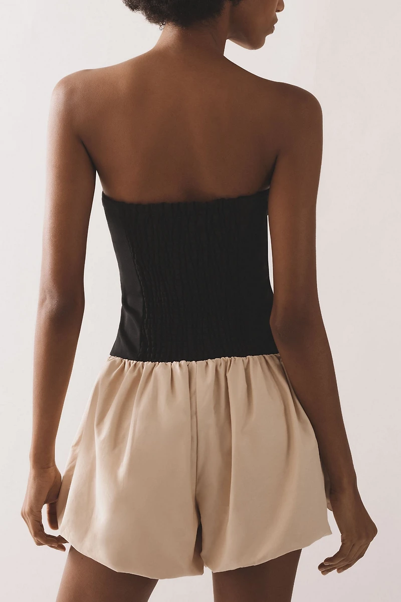 Maeve Strapless Bubble Romper