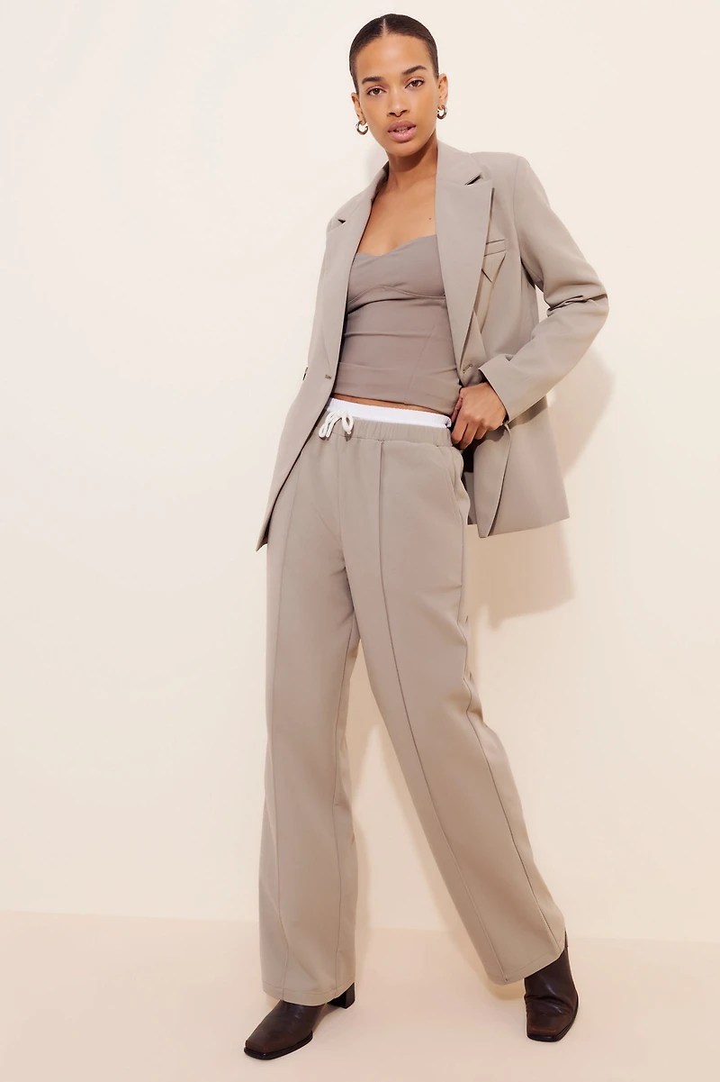4th & Reckless Bianca Straight Leg Trousers