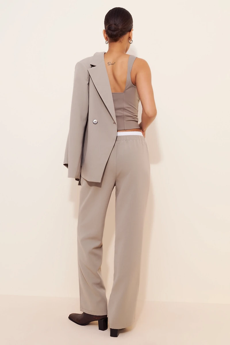 4th & Reckless Bianca Straight Leg Trousers