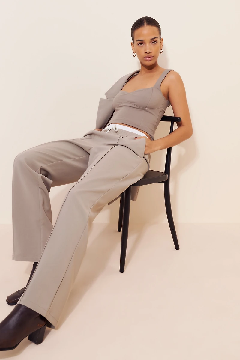 4th & Reckless Bianca Straight Leg Trousers
