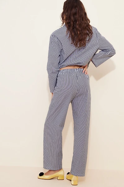 Sleeper Poplin Striped Pajama Pants