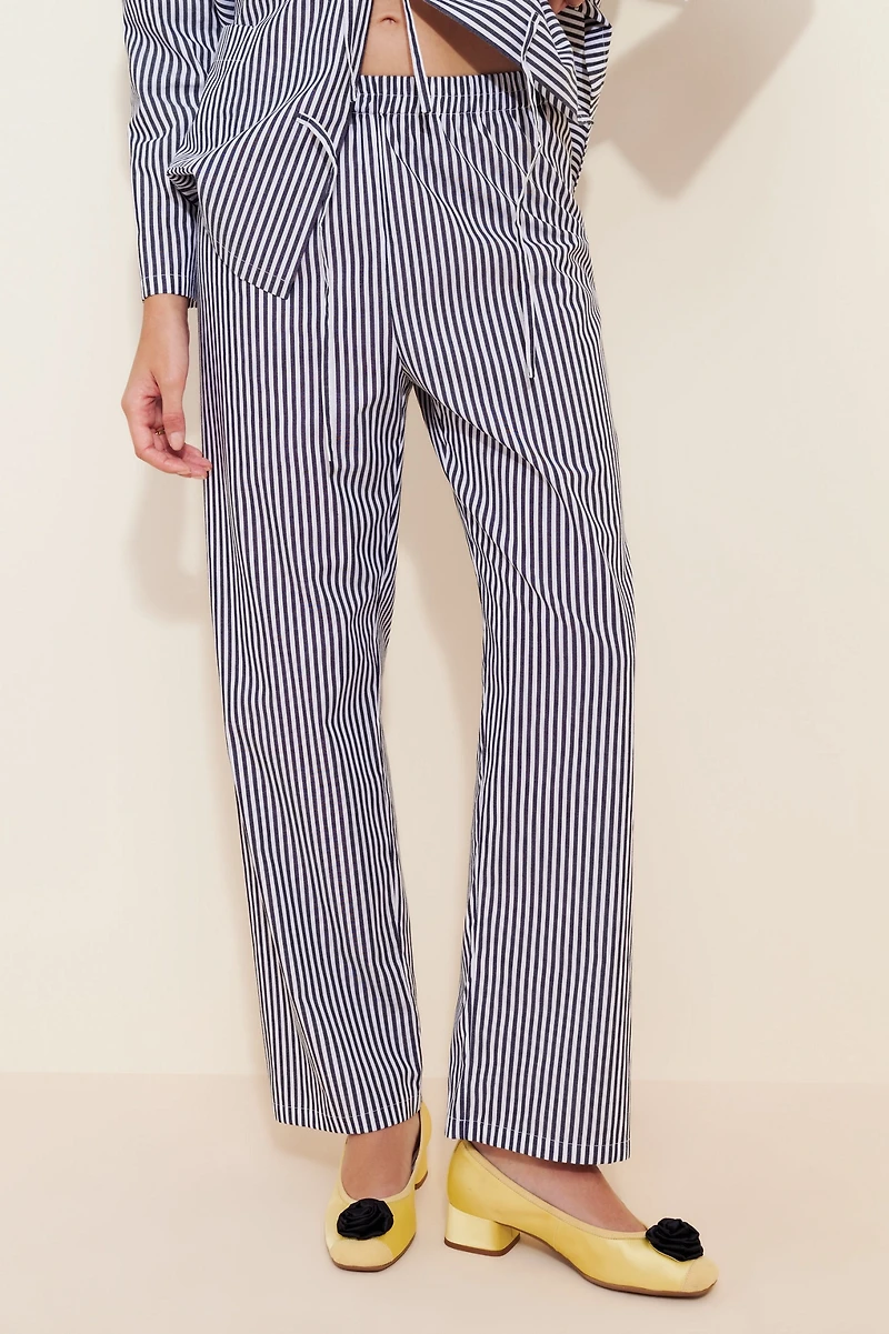 Sleeper Poplin Striped Pajama Pants