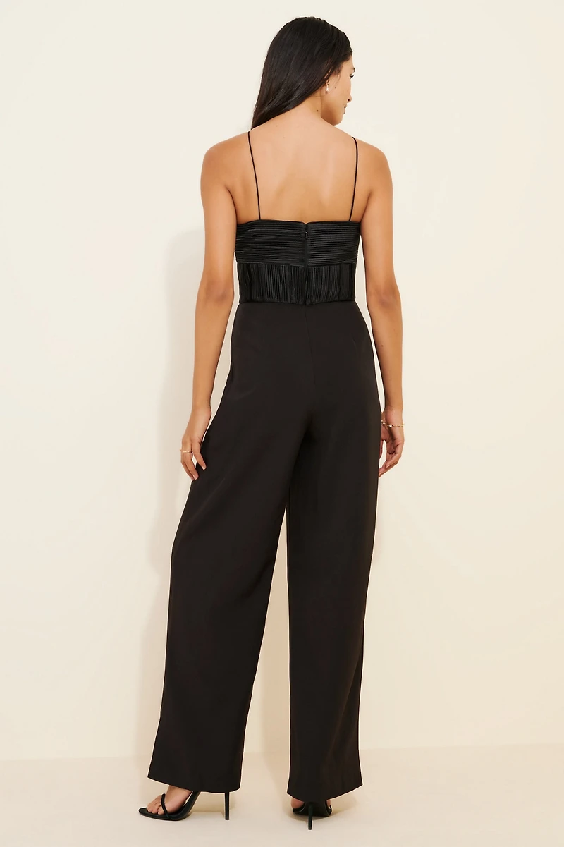 AMUR Quindell Rosette Jumpsuit