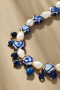 Logan Tay Seaside Heart Pearl Necklace