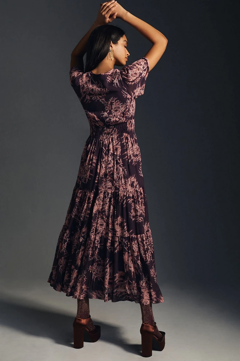 The Somerset Chiffon Maxi Dress