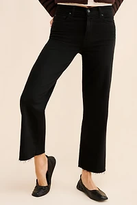 7 For All Mankind Cropped Wide Leg Alexa Jeans