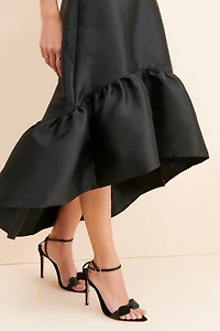 Mare Serene Formal Flounced Maxi Skirt