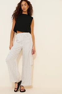 Little Lies Stripe Cargo Pants