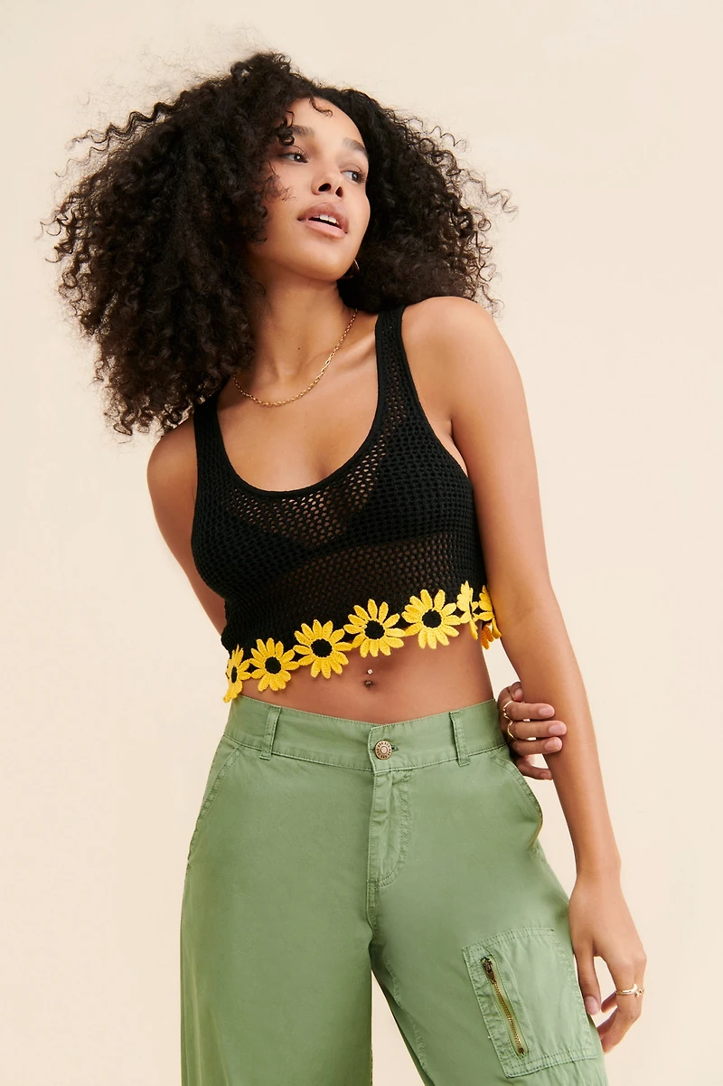 Agua Bendita Brit Crop Top