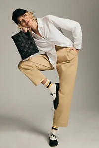 Cloth & Stone Shirred Buttondown Shirt