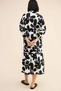 Maeve The Bettina Tiered Shirt Dress