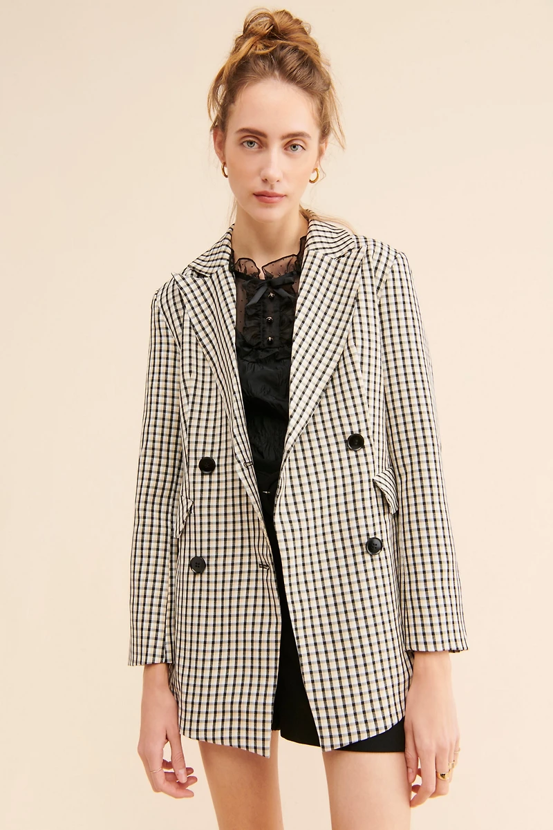 FRENCHMAUVE Penelope Peak Blazer