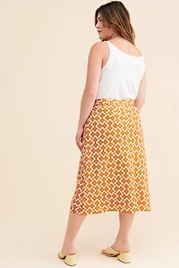 Hutch Mod Geo Slip Skirt