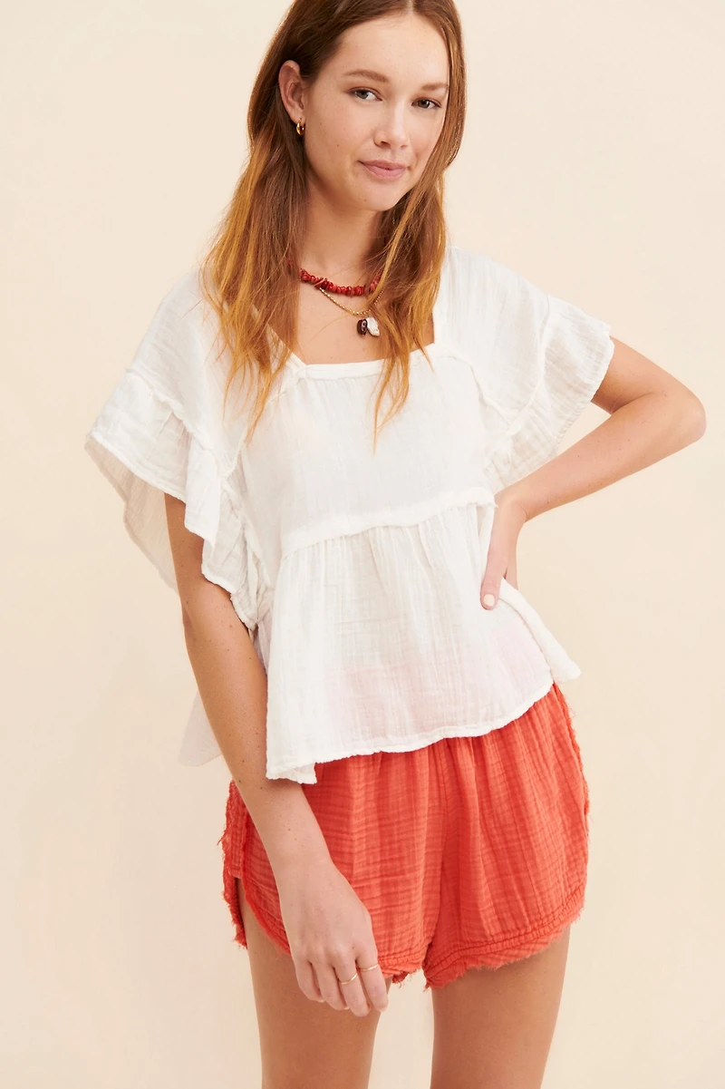 Kaveri Gauze Shorts