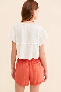 Kaveri Gauze Shorts
