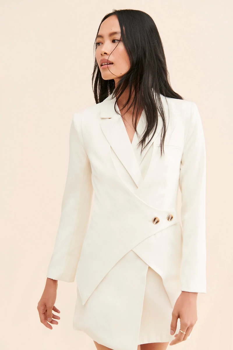 4th & Reckless Dantelle Blazer Dress