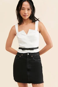 Maeve Structured Corset Top