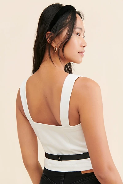 Maeve Structured Corset Top