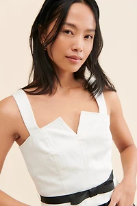 Maeve Structured Corset Top