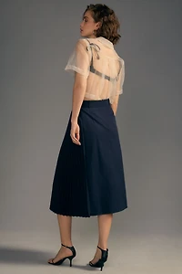 Mare Pleated Cargo Skirt