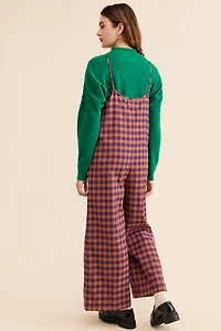 Rita Row Alabama Plaid Jumpsuit