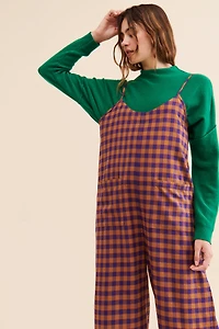 Rita Row Alabama Plaid Jumpsuit