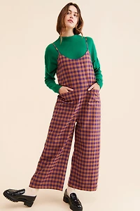 Rita Row Alabama Plaid Jumpsuit