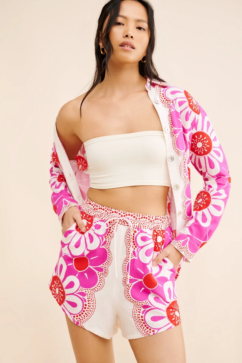 FARM Rio Maia Floral Shorts