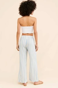 Velvet by Graham & Spencer Stripe Wide Leg Pants