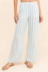 Velvet by Graham & Spencer Stripe Wide Leg Pants