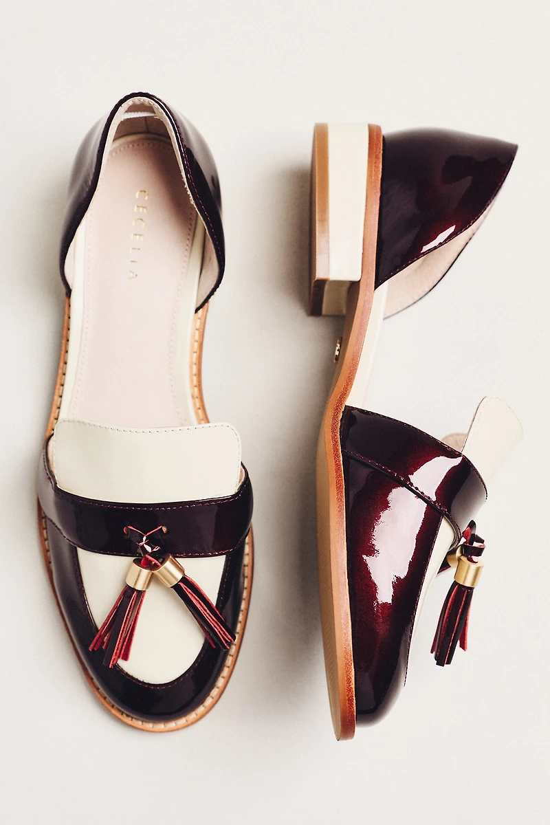 Cecelia New York Linear d'Orsay Loafers