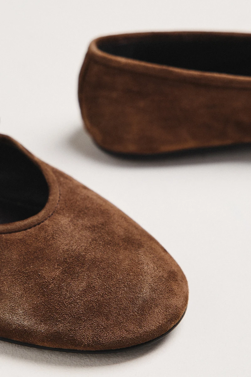 Jeffrey Campbell Dancerina Suede Ballet Flats