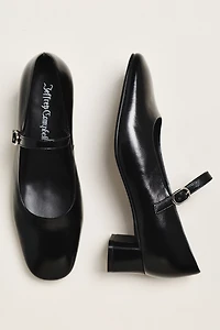 Jeffrey Campbell Top-Class Suede Mary Jane Heels