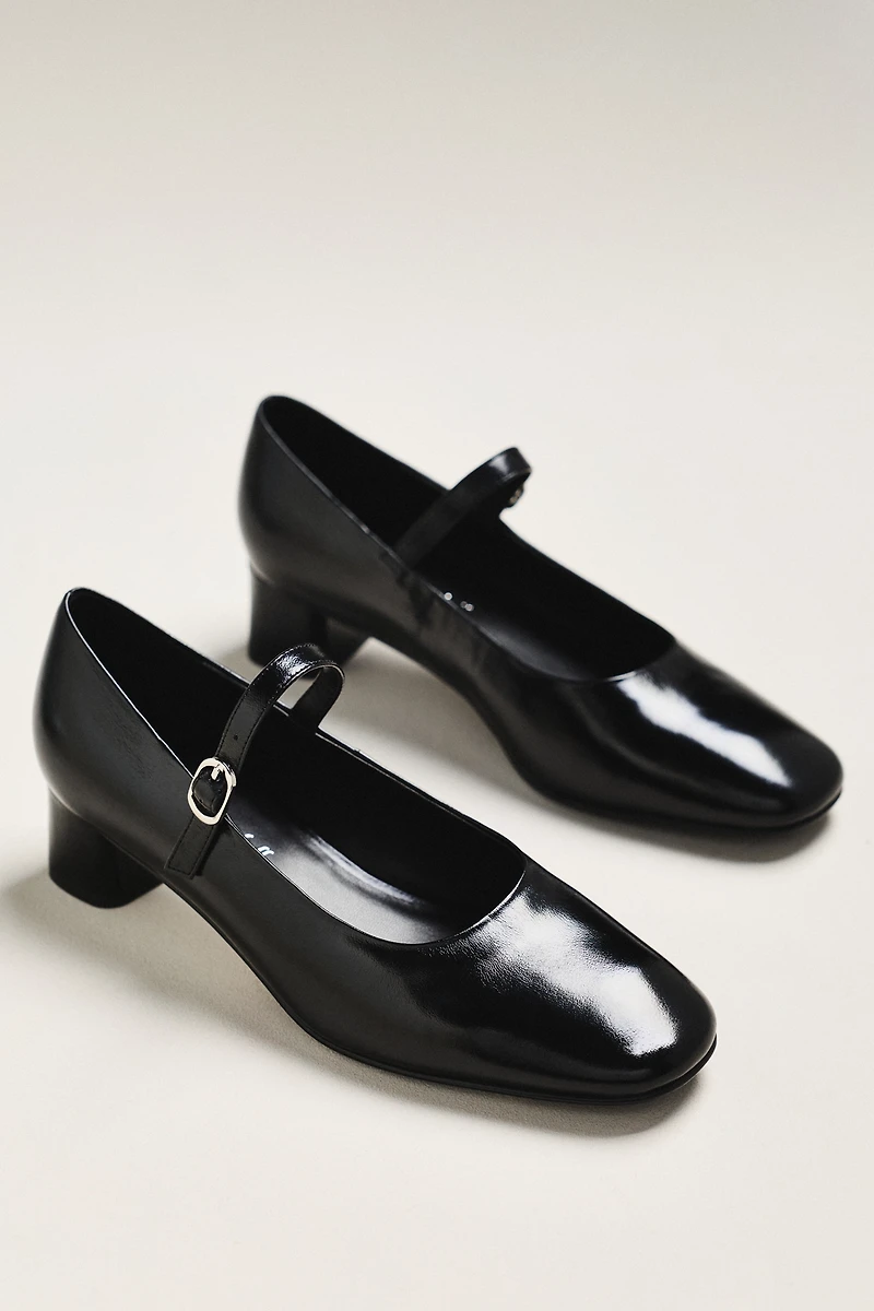 Jeffrey Campbell Top-Class Suede Mary Jane Heels