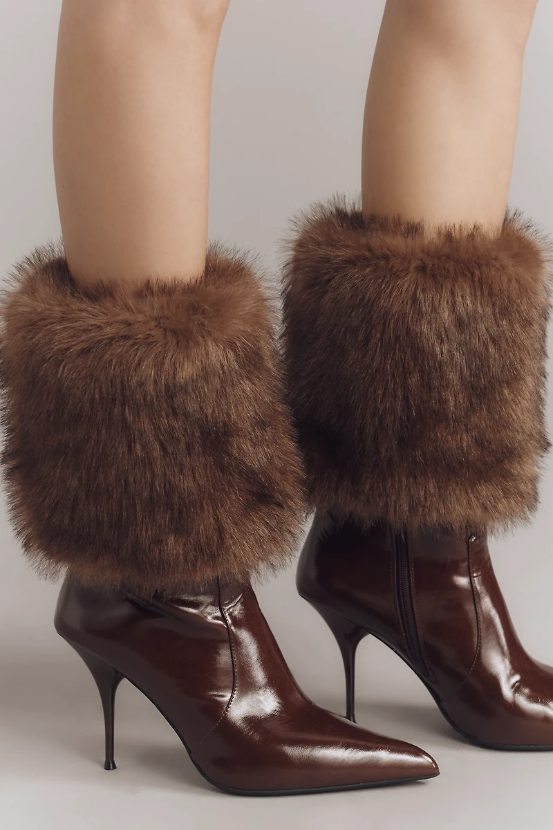 Jeffrey Campbell Thermal Faux-Fur Foldover Riding Boots