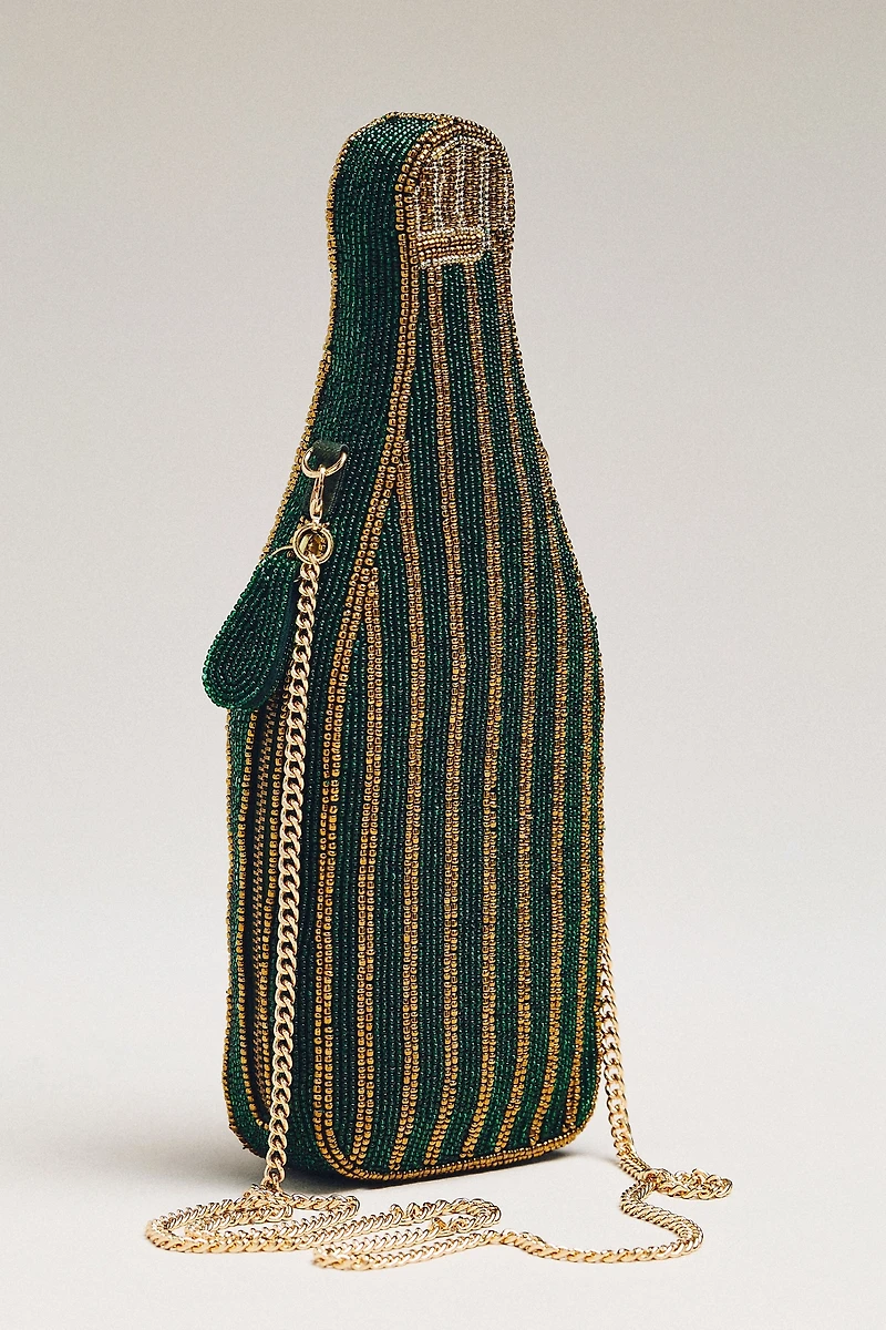 Beaded Icon Crossbody Bag