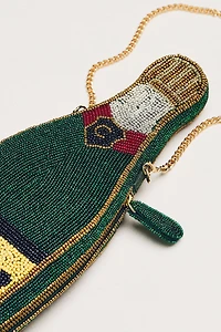 Beaded Icon Crossbody Bag