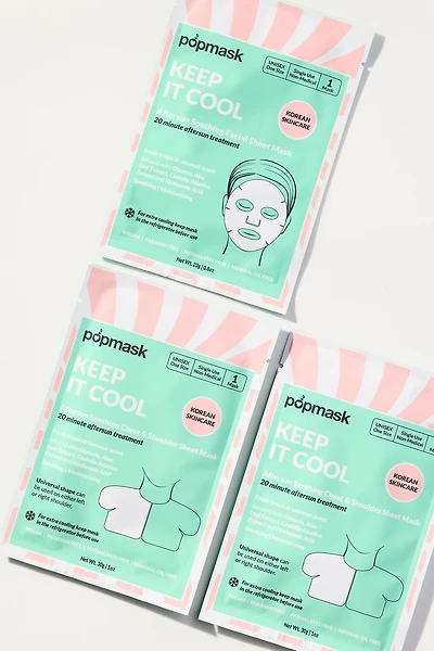 Popmask Keep It Cool After Sun Mask Set